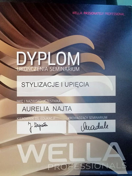 Stylizacje fryzur i upięcia włosów